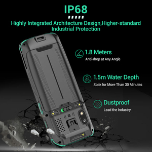 Escáner de código de barras PDA 1D 2D portátil, nueva actualización de 2022 GHz, IP68, 8 núcleos, Android 11, inventario de datos móviles, Terminal PDAs, 2,0 - Product Image 3