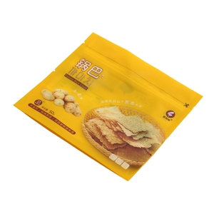 热定制250克透明窗口食品塑料包装袋110微米沙拉蛋糕寿司带撕裂缺口免费样品