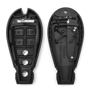 เคสฝาครอบกุญแจอะไหล่2ปุ่มสำหรับ300C C-hrysler สำหรับ J-EEP commende สำหรับ D-odge durango RAM RAM Grand caravan Cherokee - Product Image 2