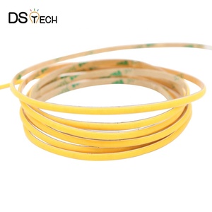 カスタマイズされたスーパースリム3mm4mm 5mm PCB480チップ5W6W 7W 9W DC12V DC24V5年保証NarrowALプロファイル用LEDCOBストリップライト