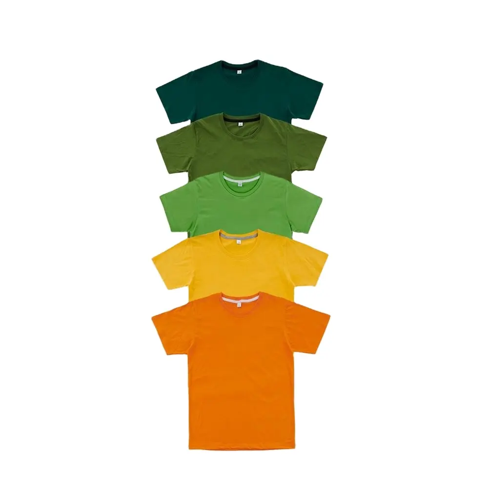 Roupas masculinas de vestuário personalizadas, impressão de camiseta 100% algodão a partir de fabricante na tailândia