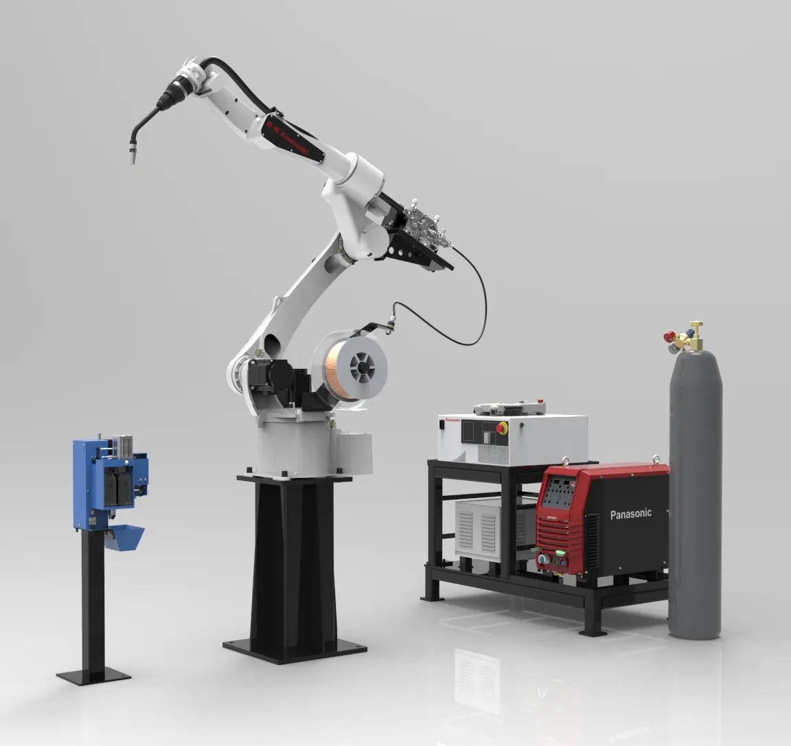 Working range 2036mm robot 6-axis industrial automatic welding robot arm price