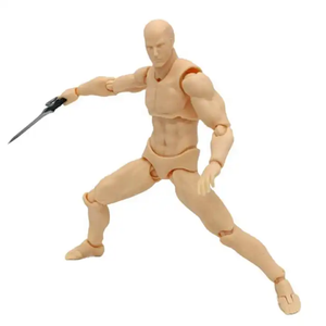 低价动作人物模型高品质女性男性灵活动作人物模型艺术家绘画模特模型 - Product Image 2