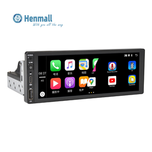 通用6.9英寸汽车快速充电端口收音机安卓汽车Carplay 1 Din全球定位系统汽车Dvd播放器 - Product Image 2