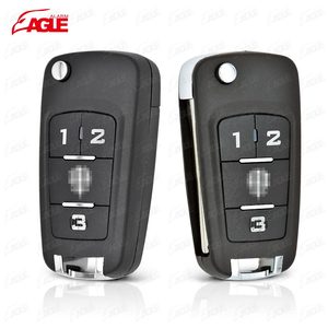 กุญแจรถ กุญแจรถ ทนทาน 2 ปุ่ม รถ พับได้ พลิกระยะไกล Key Fob สําหรับโอเปลวอ๊อกซ์ฮอลล์ Astra Insignia - Product Image 1