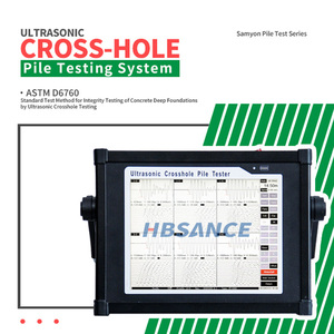2/3/<strong>4</strong>/5 Channels Foundation Integrity <strong>Testing</strong> Crosshole Sonic Logging CSL <strong>Testing</strong> - Product Image 1