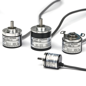 Encoder rotativo per motore passo-passo Button Out Line AB bifase optical Solid shaft 6mm encoder rotativo incrementale - Product Image 6
