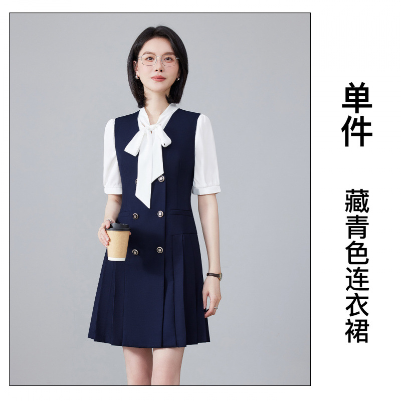 Navy blue dress