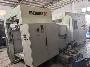 Bobst sp 106e אוטומטי מכונת חיתוך למות מכונת חיתוך אוטומטי ומכונות רצועה