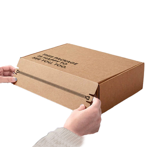 Tùy chỉnh các tông sóng vận chuyển thùng carton vớ<span class=keywords><strong>i</strong></span> dả<span class=keywords><strong>i</strong></span> dễ dàng xé mở dập nổ<span class=keywords><strong>i</strong></span> và biến mất in ấn - Product Image 2