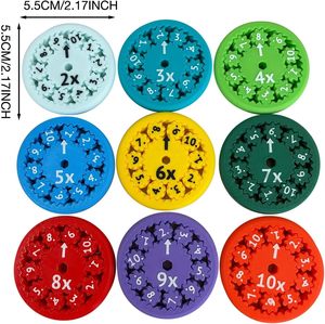 18ชิ้น Fidget spinners เกมคณิตศาสตร์และการแบ่ง Fidget SPINNER สำหรับโรงเรียนอนุบาลคณิตศาสตร์การเรียนรู้ของเล่น Fidget สนุก - Product Image 3