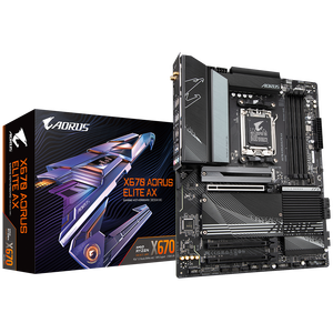 Gigabyte Computer Motherboard X670 AORUS AX AM5 Socket <strong>Support</strong> 7000 <strong>Processors</strong> DDR5 128GB - Product Image 6