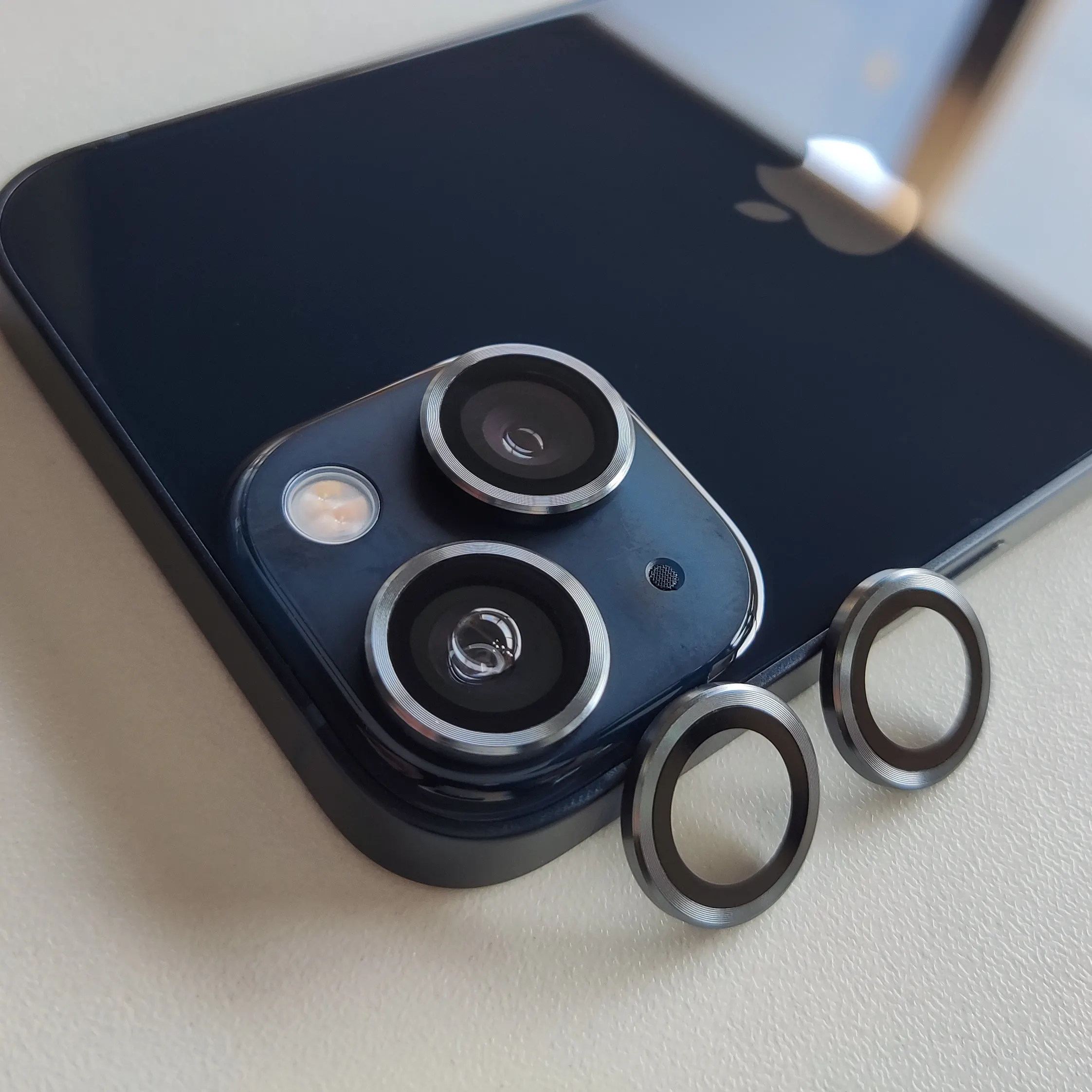 Adesivo per pellicola protettiva per fotocamera posteriore completamente coperto in metallo adesivo per pellicola protettiva vetro temperato per iPhone X XS MAX 11 12 13