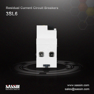 Disyuntor de corriente Residual con 16a, 20a, 40a, tipo a, CA, 230V, 2p, 4p, RCCB, rcbo, RCD, 3SL6, SASSIN - Product Image 5