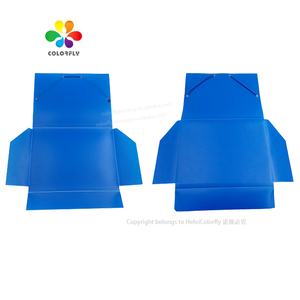 高品质塑料文件盒彩色文件收纳盒定制尺寸盒式办公室文件带 - Product Image 2