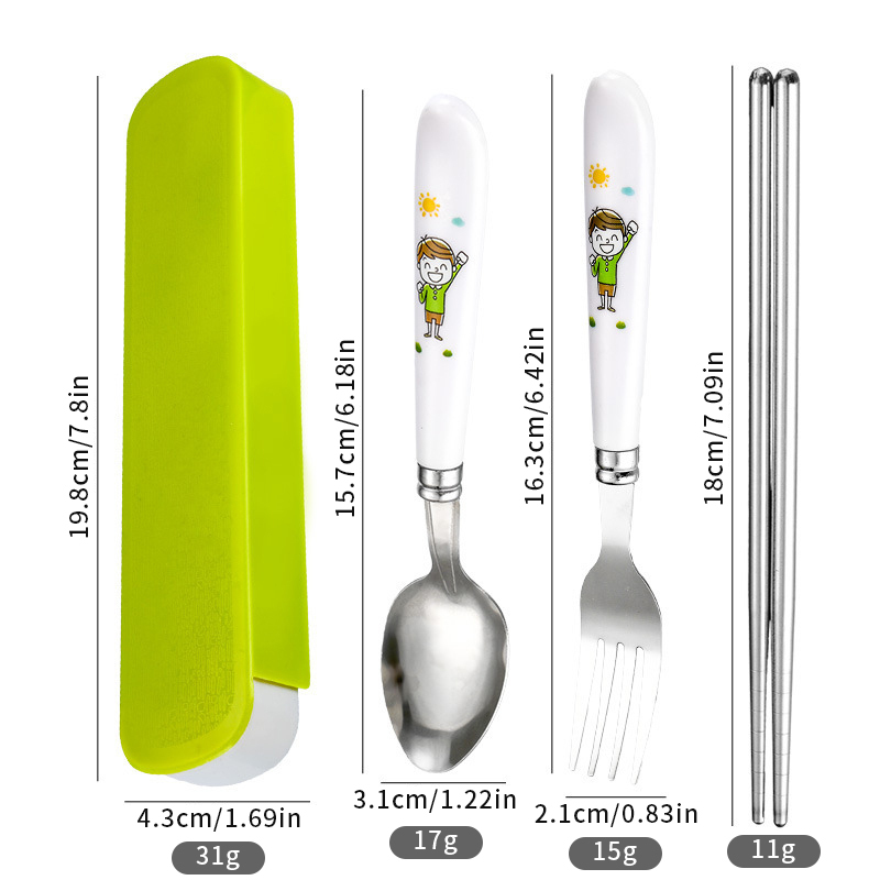 Ensemble de baguettes et fourchettes à motif Little Brother