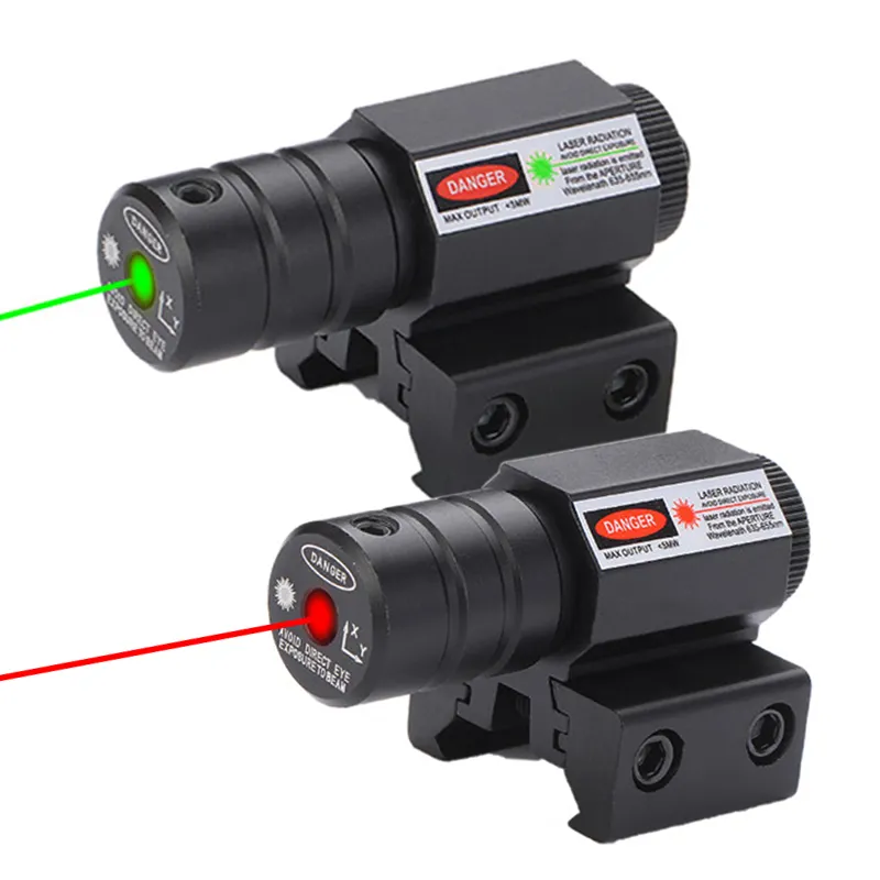 SYQT Mini Ajustável Compact Red Dot Visão Laser para a Caça Vistas