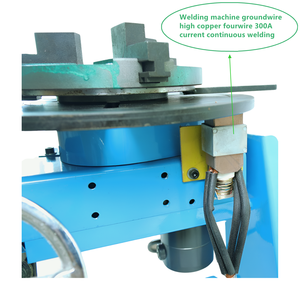 HD-50 50KG Welding Positioner Turntable Equipment Welding <strong>Rotator</strong> Rotary Welding <strong>Table</strong> for Circle <strong>Pipe</strong> Workpiece Without Chuck - Product Image 5