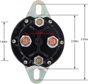 Rơle Điện Từ Khởi Động 4 Đầu Liên Tục Nhiệm Vụ 12V 684-1221-012 0-01088, 56131K - Product Image 5