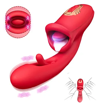 Primer vibrador mordedor del mundo 3 en 1 juguete bucal estimulaciones múltiples artefacto de orgasmo para juguetes sexuales femeninos al por mayor