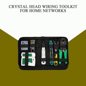 Ftth <strong>Computer</strong> <strong>Network</strong> Repair Tool Kit Lan Utp Screwdriver Wire Stripper Rj45 Connector - Product Image 5