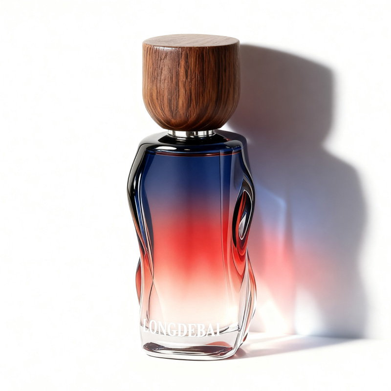 custom color glass bottle