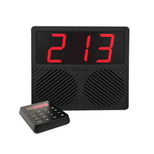 Drahtloses Super Loud Voice Broadcast-Kundennummer Restaurant Hospital Bank Warteschlangen <span class=keywords><strong>management</strong></span> Warteschlangen ruf <span class=keywords><strong>system</strong></span> - Product Image 1