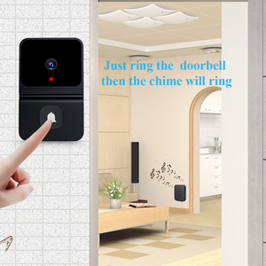 Timbre de puerta inteligente con Wifi para el hogar, sistema de seguridad para apartamento, Dingdong, cámara de vídeo, inalámbrico, Z30 - Product Image 5