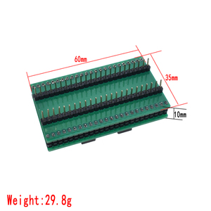 Adaptador TSOP48 a DIP48 de alta calidad, zócalo de prueba TSOP48 paso de 0,5mm para RT809F RT809H y para programador XELTEK USB