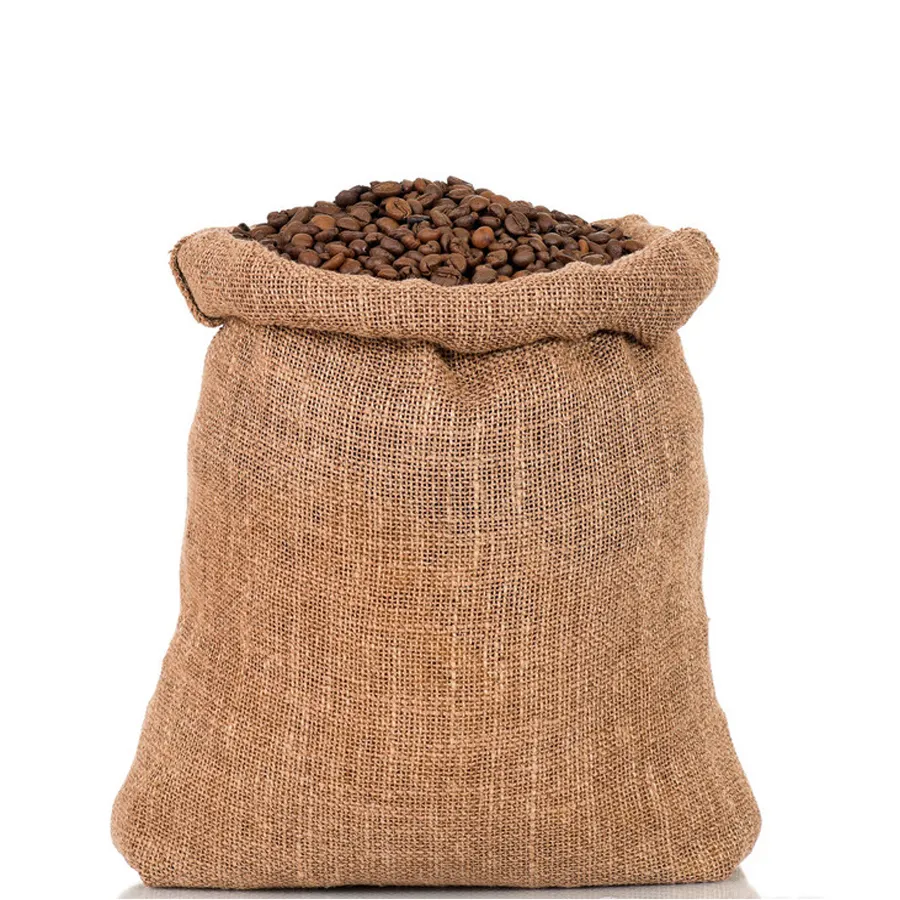 खाद्य ग्रेड किराने भंडारण पैकिंग कॉफी बीन्स भंडारण चावल चीनी पैकिंग के लिए जूट बैग