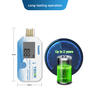 TempU09 Digital Waterproof IP67 Single Use Cold Chain <strong>Temperature</strong> <strong>Data</strong> <strong>Logger</strong> <strong>Data</strong> Capacity 32000 <strong>Temperature</strong> Recorder - Product Image 4
