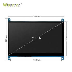 7 pollici 1024x600 industriale Micro ip Lcd capacitivo Touch Screen Raspberry Pi Display Lcd Driver Board Kit Controller schermo Lcd - Product Image 4