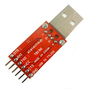 TB196 USB a TTL 232 RS232 porta seriale CH340 per Arduino - Product Image 3