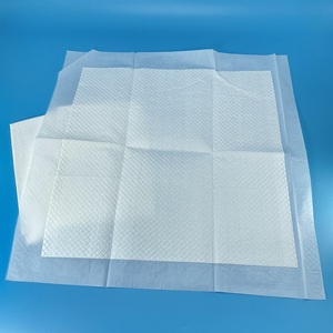 Tek kullanımlık emici yetişkin bezi mavi PE arka tabaka 60x90 OEM hemşirelik Mat inkontinans tıbbi İdrar yatak pedi hastane yatağı - Product Image 5