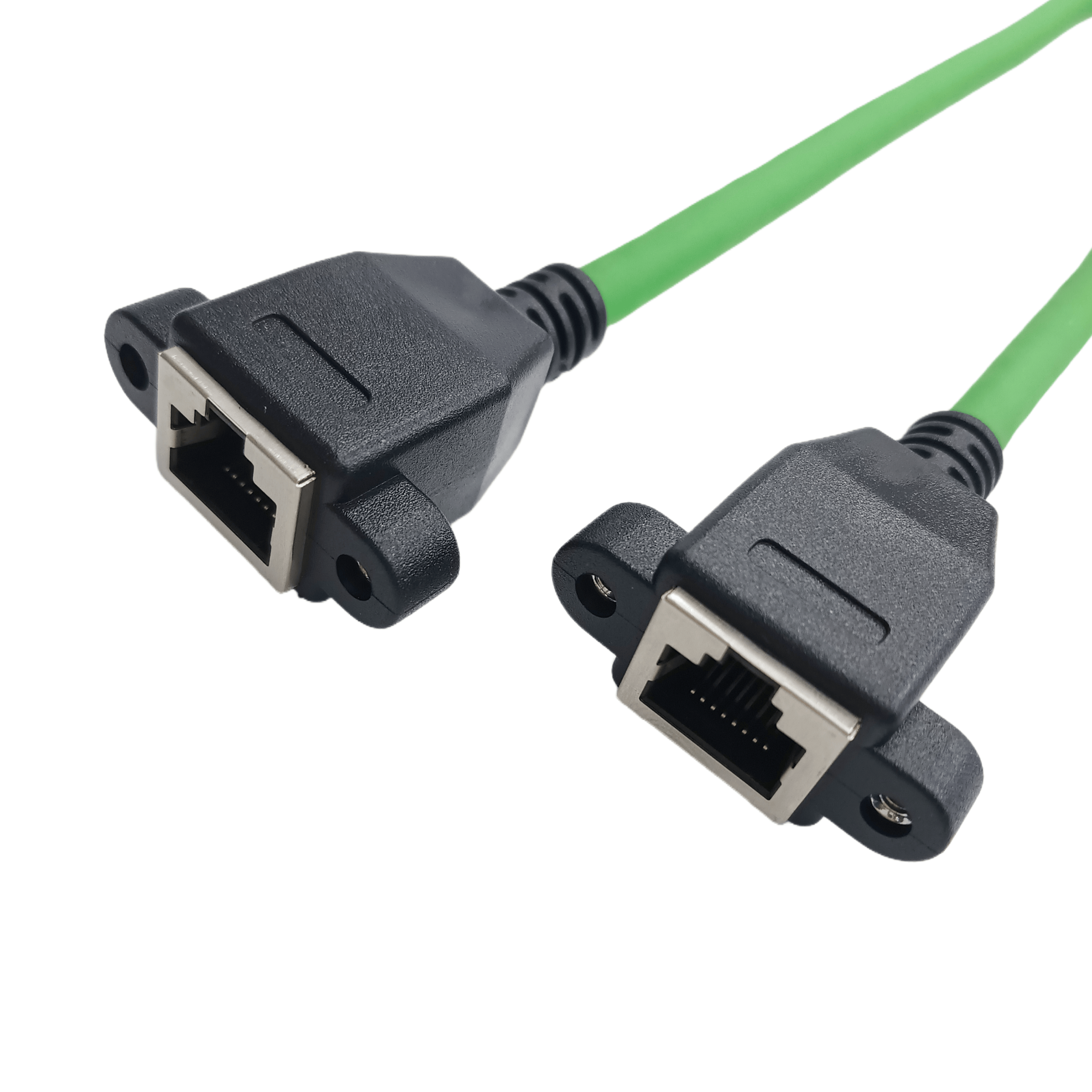 RJ45 Network Extension Cable with Screw Holes 2m