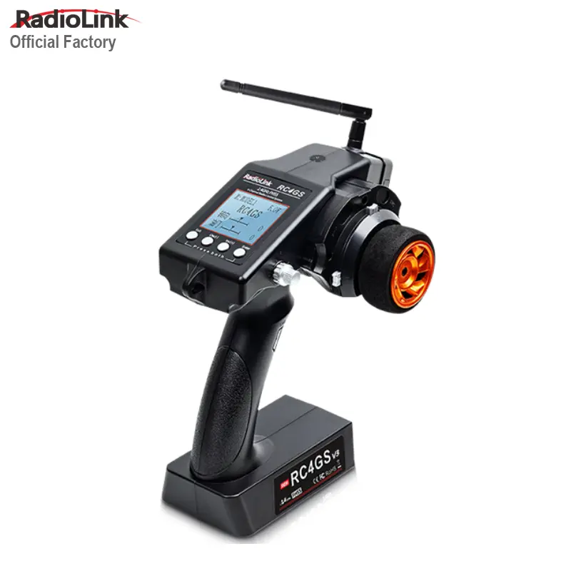 Radiolink מפעל יצרן 2.4GHz RC4GS V2 משודרג גרסה RC משדר R6FG ג 'יירו מקלט עבור RC מכוניות/טנק/סירה