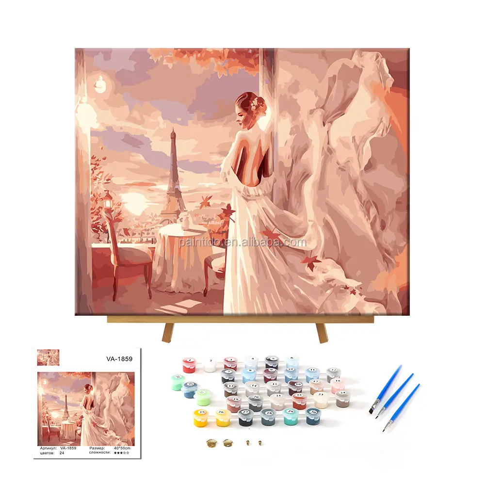 Paintido con cornice astratta belle donne nude ragazza immagine sexy donna pittura a olio