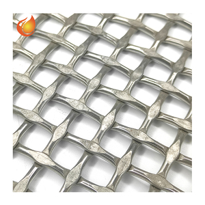 Dekorative Metalldraht geflecht Architektur Edelstahl Dekoration gewebte Bildschirm Trennwand Decke Dekor Mesh für Einkaufs zentrum - Product Image 5