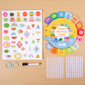 Children'<strong>s</strong> Early Education Shape <strong>Cognition</strong> Puzzle Quiet 26 English Letters Tracing Words Cognitive Card Quiet Book - Product Image 3