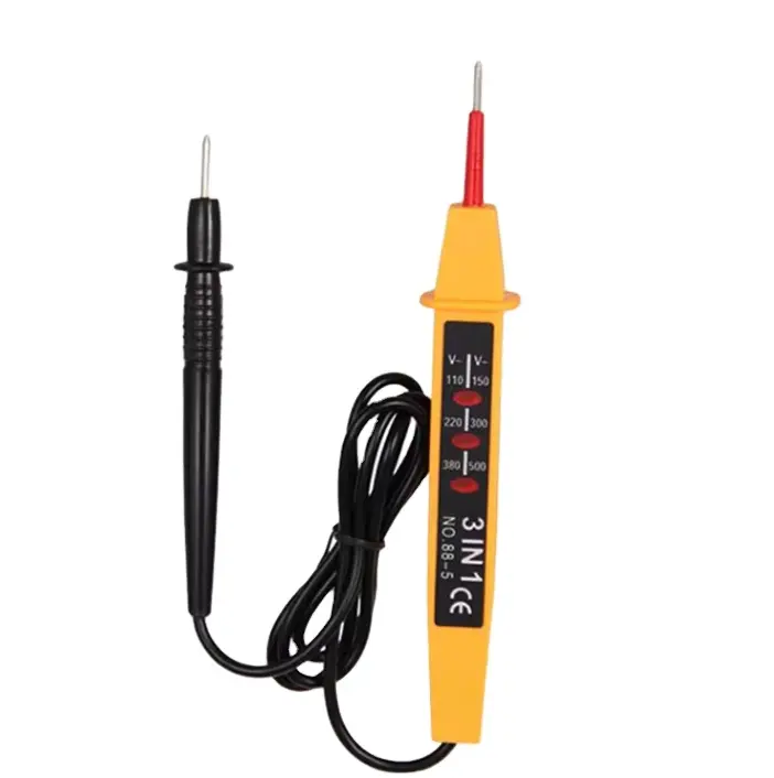 Venta caliente 185*25mm Dc Voltage Tester Meter Venta al por mayor Digital AC/DC Detectores de voltaje de seguridad personal