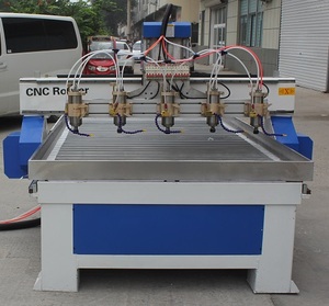 Industria DE LA CONSTRUCCIÓN 1325 Kit Cnc Router Table Four Wood Cutting Machinary para Coffin Relief Carving se puede personalizar Torno Cnc - Product Image 5