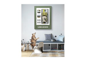 Sáng tạo diy khối xây dựng xe mô hình khung độ nét cao hiển thị 3D Racing tường trang trí - Product Image 4