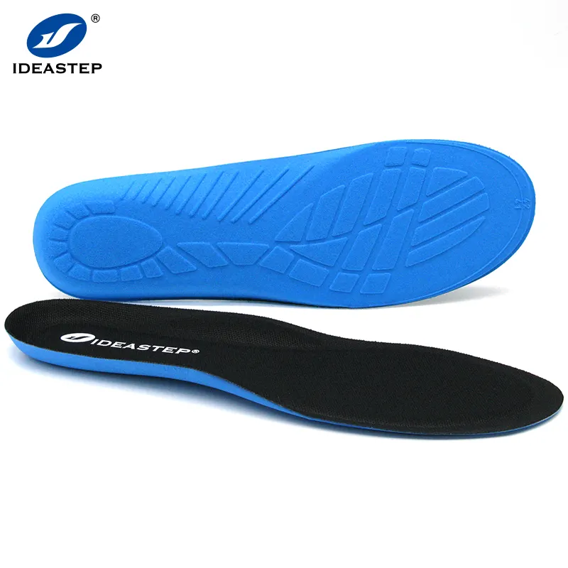 アーチサポートパッド付きのIdeastep超薄型で最も快適な靴の中敷き柔軟で強力な綿の痛みを和らげる中敷き