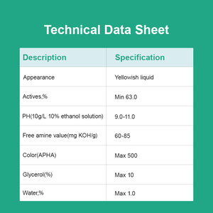 سائل تنظيف بالسطح من حمض جوز الهند الدهني ديثانولاميد كوكاميد DEA 6501 سي دي أي سعر منخفض في الشامبو والغسيل 68603-42-9 - Product Image 3