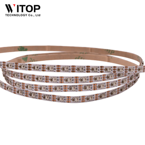 Piccolo WS2812C-2020RGB LED 4MM PCB Ultra stretta striscia Led luce Ws2812B indirizzabile singolarmente Rgb Led striscia Led Rgb striscia