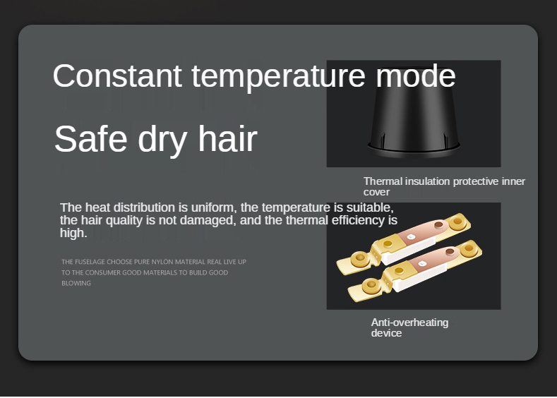 Hot sale hotel hair dryer wall-mounted hair dryer high-power hammer household wall-mounted special hair dryer custom logo
