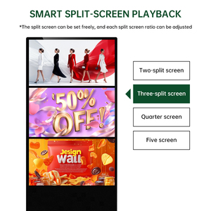 VISIGN 43 55 65 Inch Indoor Touch Screen Kiosk Vertical <strong>LCD</strong> Digital Signage <strong>Display</strong> <strong>With</strong> Cloud CMS <strong>Software</strong> for Retail Stores - Product Image 6