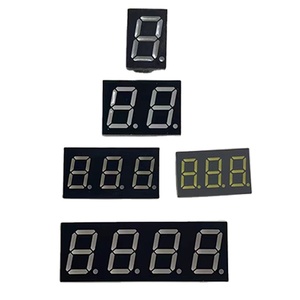 4นิ้ว7ส่วนแสดงผลตัวเลขคู่3หลัก7ส่วนจอแสดงผล Smd
