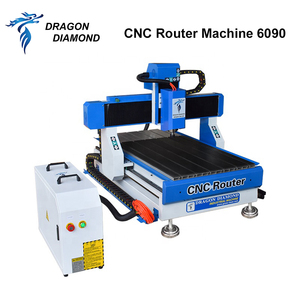 Enrutador cnc pequeño de 4 ejes, máquina de trabajo de madera para cnc 2.2KW, Talladora de metal con controlador DSP, alta calidad, 6090