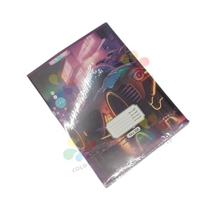 学校のエクササイズブックカスタム安いステープルバインディングエクササイズノートアラビア語の学生が本を書くトラスパントカバー付き - Product Image 1